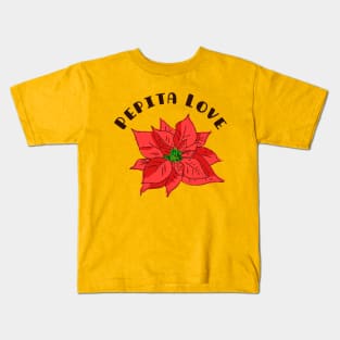 Beautiful Cinco de Mayo gift,Flower of the Holy Night gift for love Kids T-Shirt